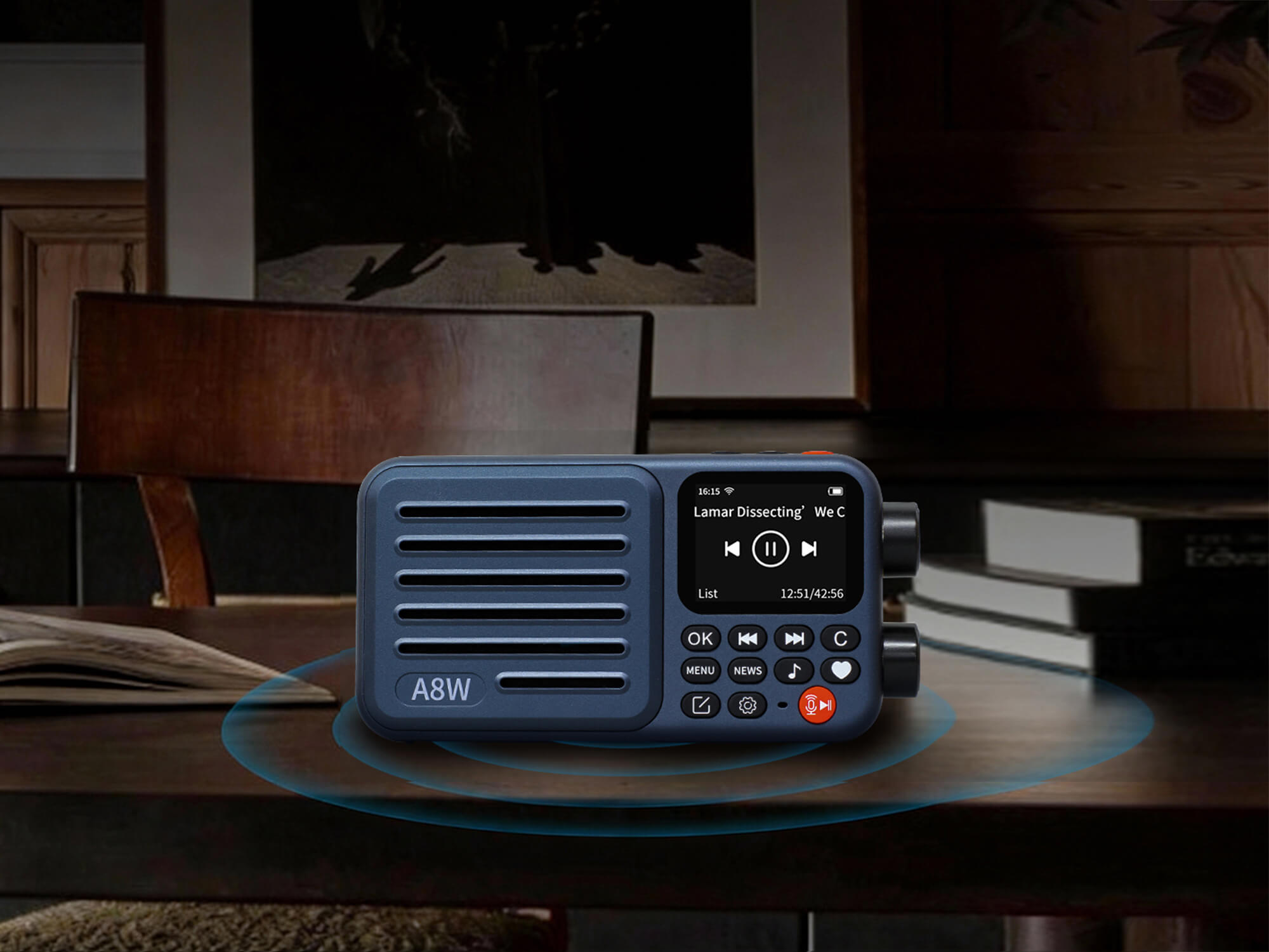 A8W — Compact Smart Internet Radio for Everyday Listening